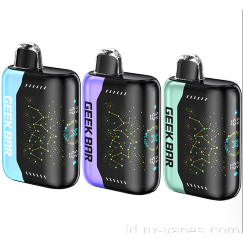 Geek bar pulsa x 25k perangkat vape sekali pakai